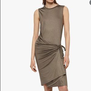 Allsaints Lisen Dress Army Green size S